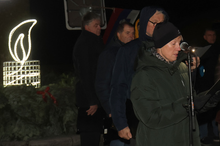 Prižig adventne svečke 09 Foto Ljubo Vukelič